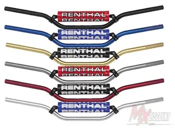 Weekendaanbieding Renthal 22MM 7/8 Stuur 790 CR LOW Zilver