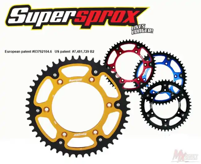 Supersprox Stealth Achtertandwiel yz yzf Goud Dagaanbieding