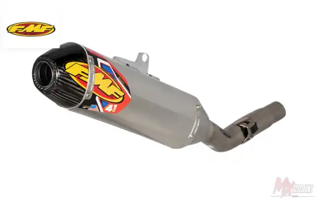 Beperkte Voorraad FMF factory 4.1 RCT slip-on demper rvs/carbon honda crf 250 22-24