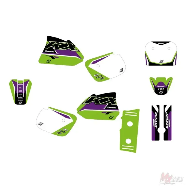 Blackbird stickerset dream 5 kawasaki kx 60 85-19 Speciale Aanbieding