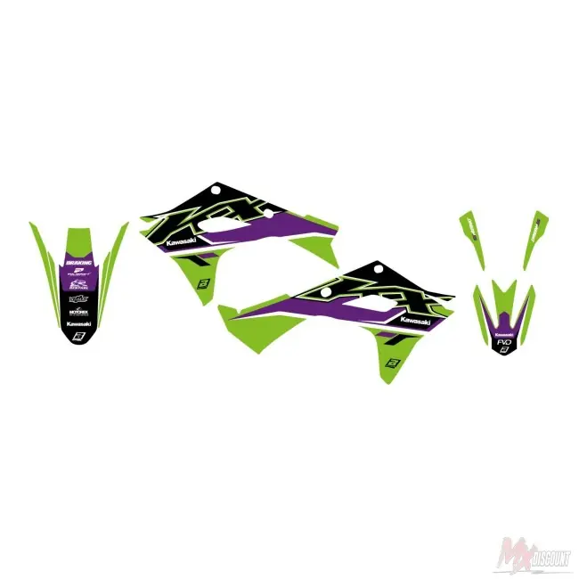 Blackbird stickerset dream 5 kawasaki kxf 250 25 450 24-25 Lage Kosten
