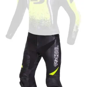 Express Levering Pánské kalhoty Tschul 585 černo-fluo žluté výprodej