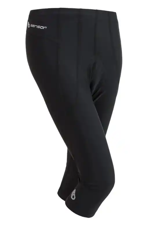 Dames 3/4 shorts Sensor Entry zwart uitverkoop Aanbieding