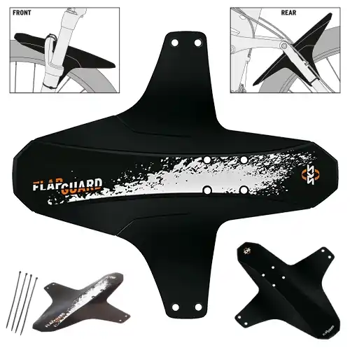 Laatste Versie Blatník FLAPGUARD, přední / zadní, Flap guard - black matt výprodej