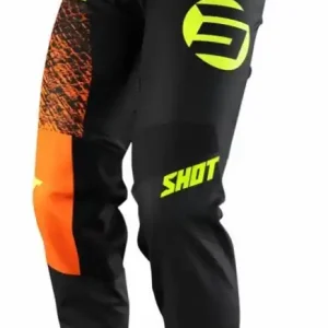 Aanbieding Dětské motokrosové kalhoty Shot Devo Roll oranžovo-černé výprodej