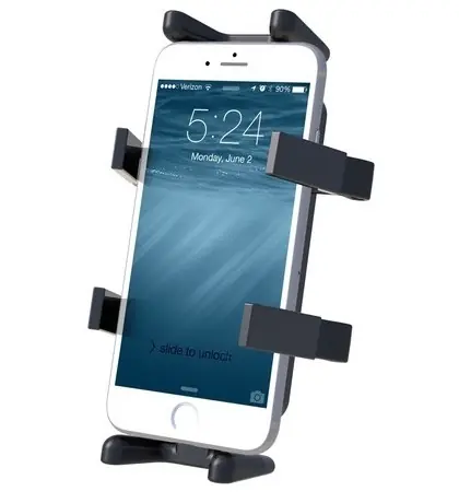 Snelle Levering Univerzální držák mobilního telefonu a vysílačky RAM Mounts Finger-Grip