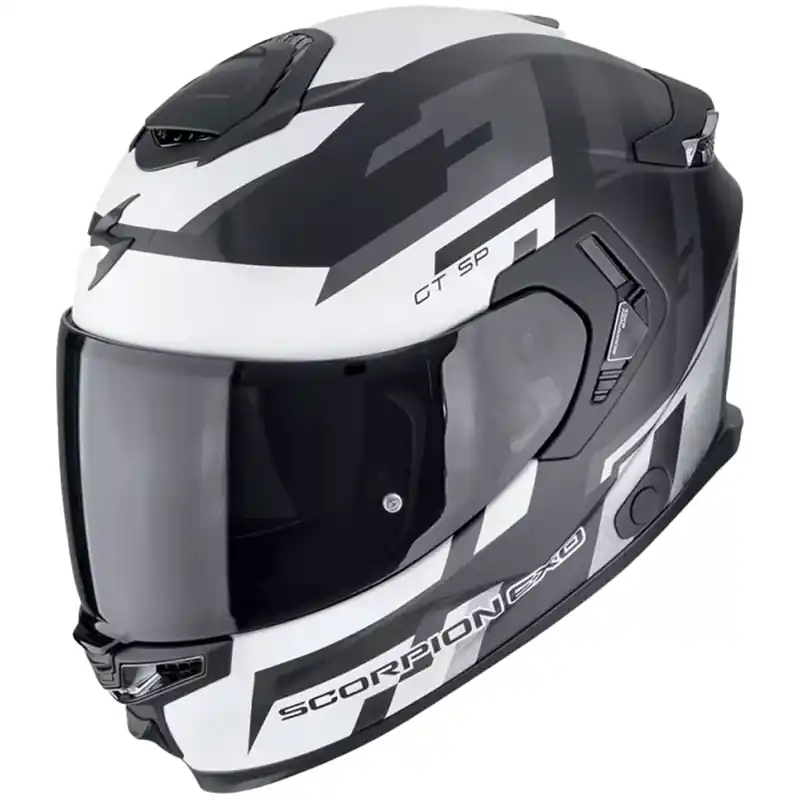 Integraalhelm Scorpion EXO-GT SP AIR TORNADO mat zwart-zilver XS Veilige Betaling