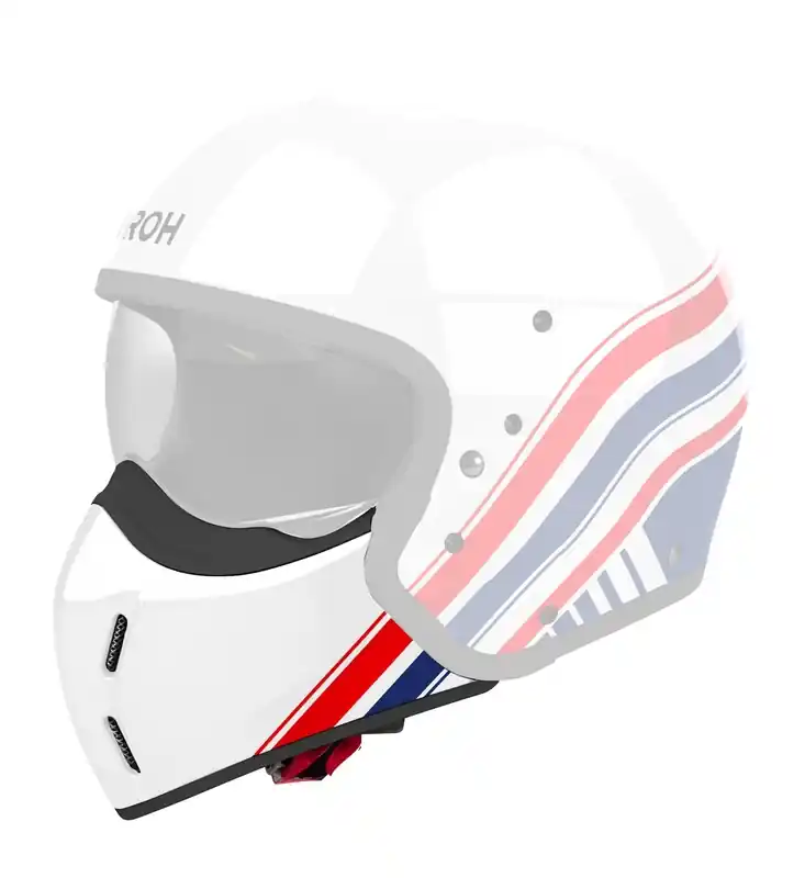 Gereduceerde Prijs Kinbeschermer voor Airoh J110 Eon helm glanzend wit