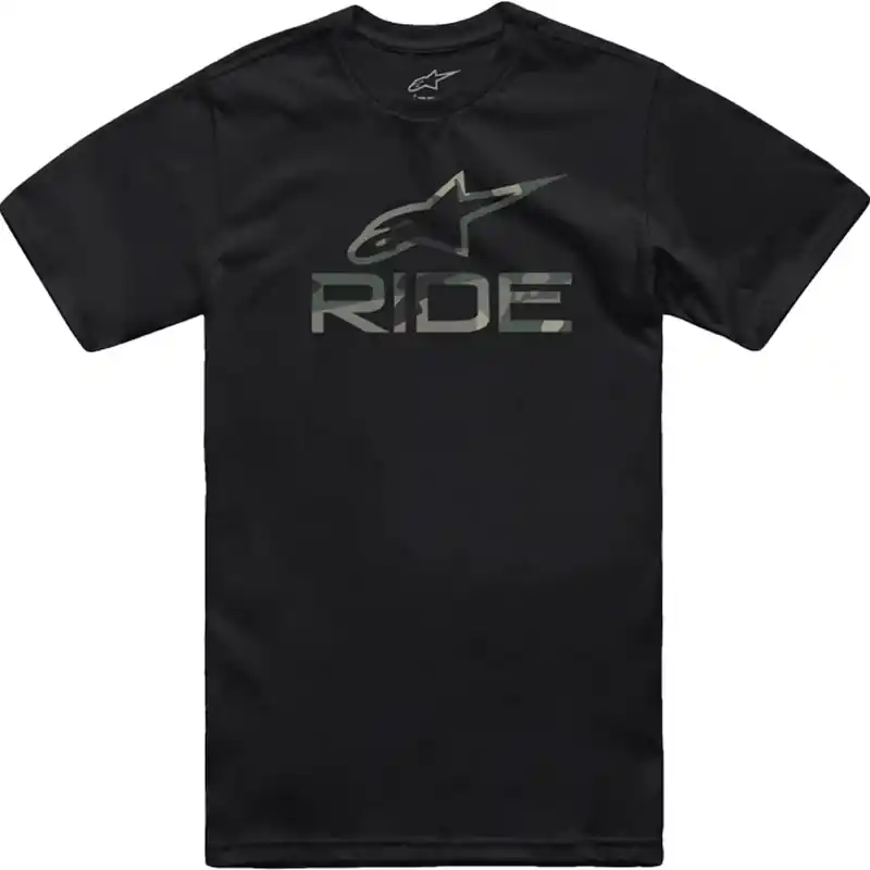 Alpinestars Ride 4.0 Camo CSF Zwart T-Shirt Beperkte Voorraad