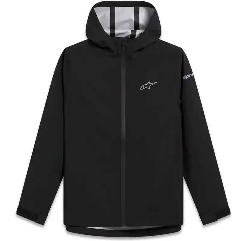 Alpinestars Kaskade Regenjas zwart S Rechtstreeks Van De Fabrikant