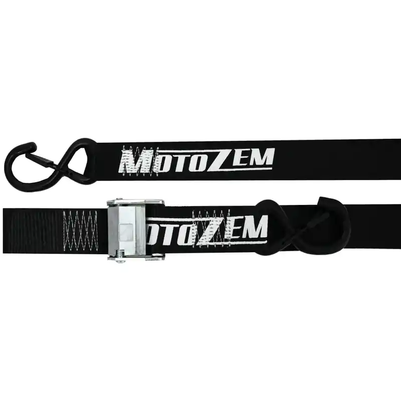 Voordeelprijs Motorfietsriemen MotoZem zwart