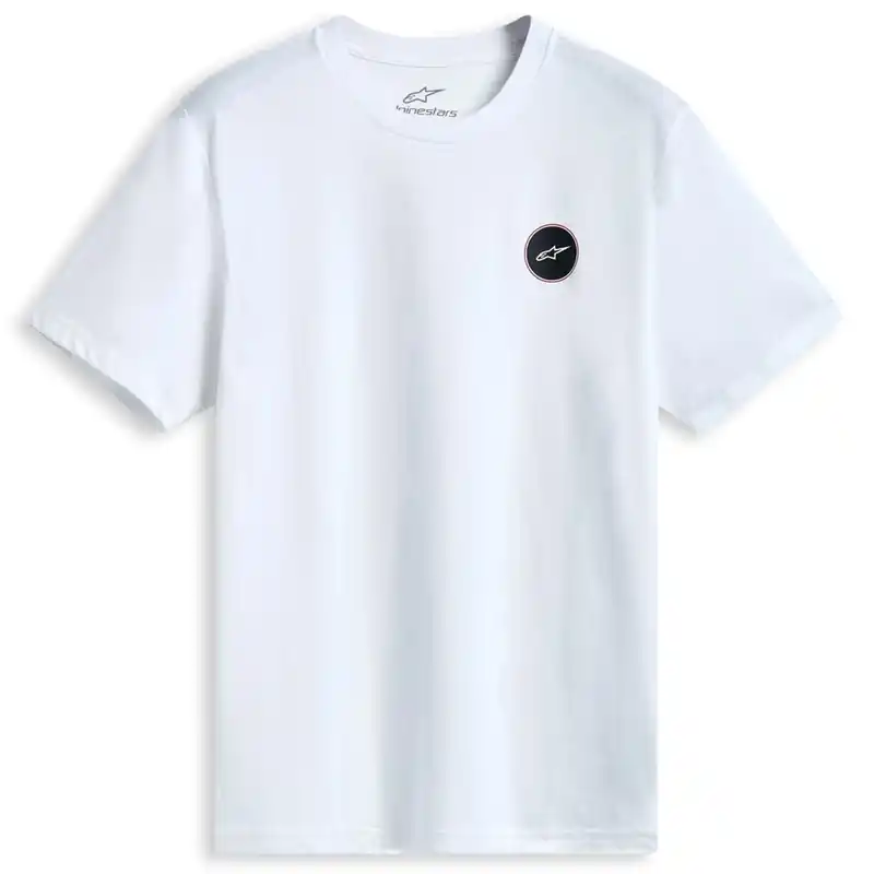 Alpinestars Dot Carbon CSF wit T-shirt Exclusieve Aanbieding