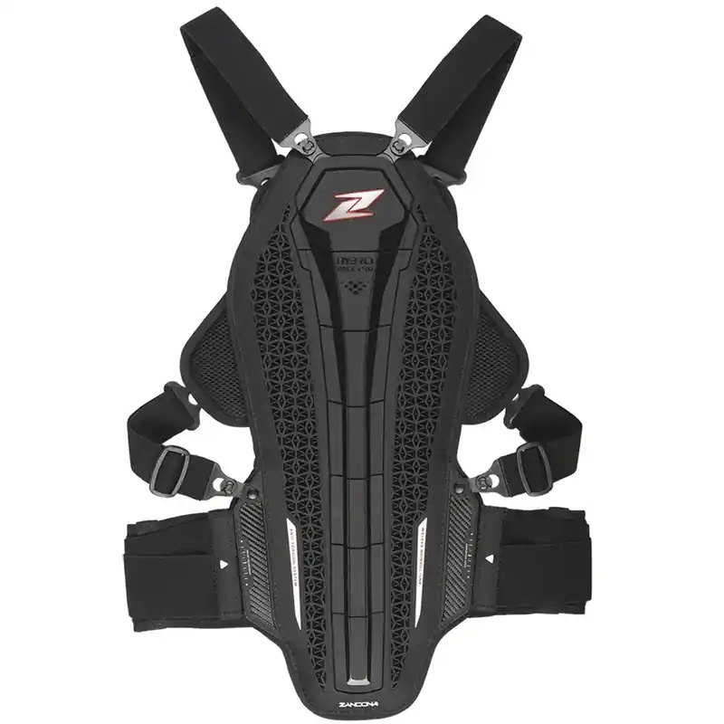 Beperkte Voorraad Rug- en borstbeschermer Zandona Hybrid Armour X6 zwart 158 - 167 cm XS