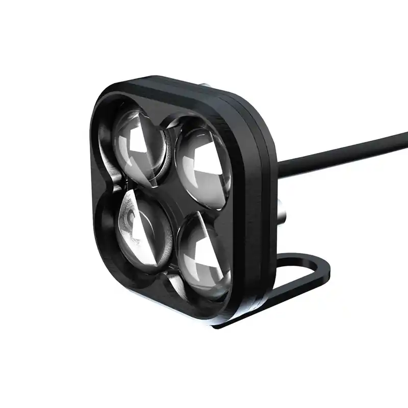 Betrouwbaar Extra verlichting Oxford Cube lichtfrontset zwart