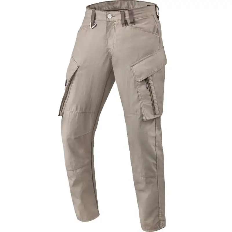 Revit Cargo Tristan Tapered Extra Cropped Motorbroek Zand W28/L30 Merkproduct