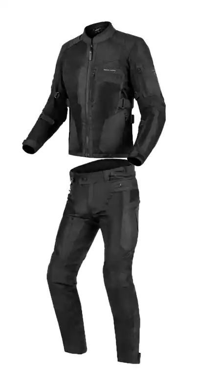 Populair Rebelhorn Scandal II Zwarte Motoroverall uitverkoop L