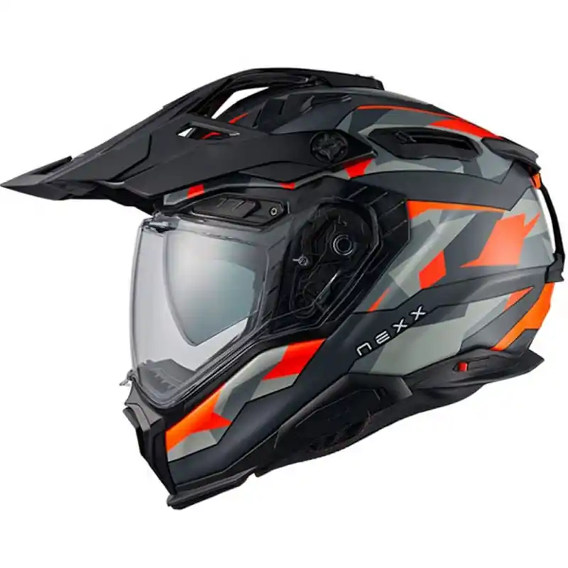 Aanbieding Endurohelm Nexx X.WED3 Trailmania oranje-grijs uitverkoop