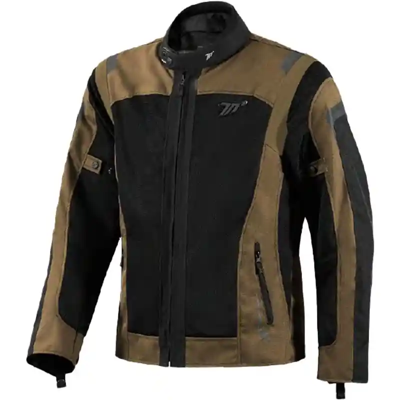 Motorjas Seventy Degrees SD-JT66 Sahara bruin-zwart S Lage Kosten