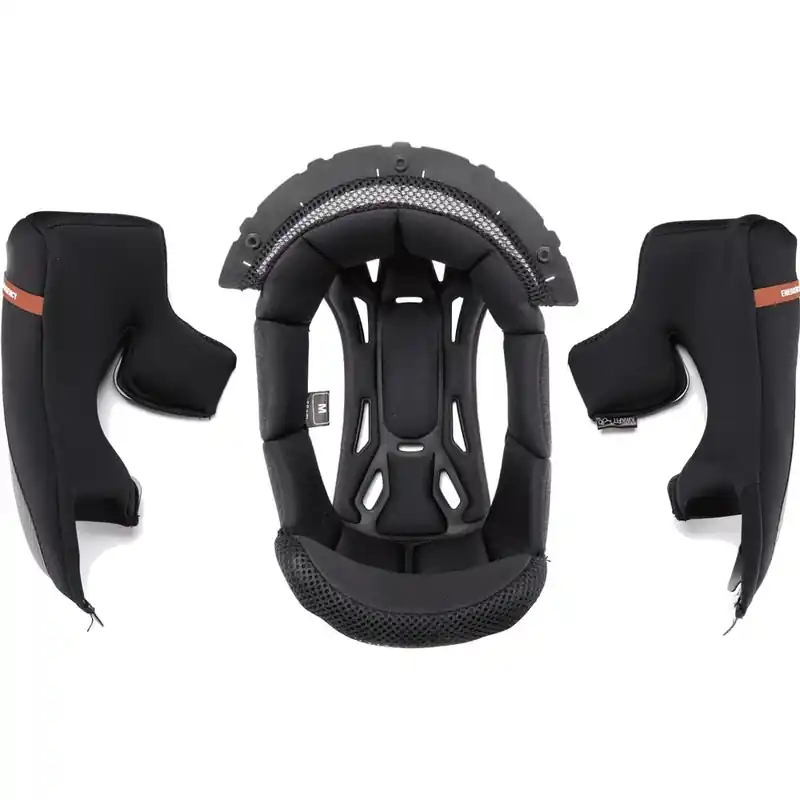 Zwarte binnenvoering voor de Scorpion ADF-9000 AIR motorhelm XS Koop Vandaag