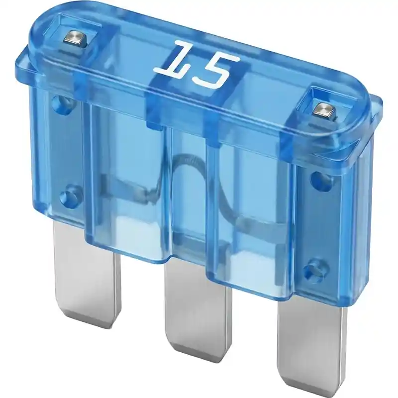 Betrouwbaar Platte zekering MIKRO III 15 A 10 stuks.