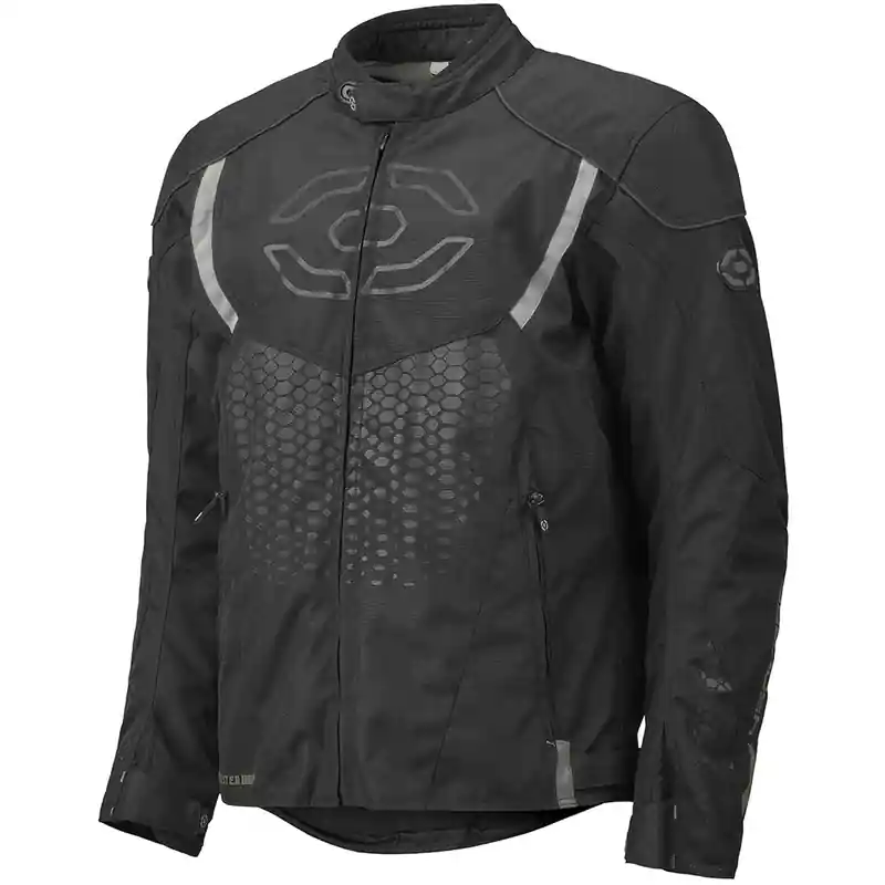 4SQUARE Sportster Dart motorjas zwart-grijs M Veilige Betaling