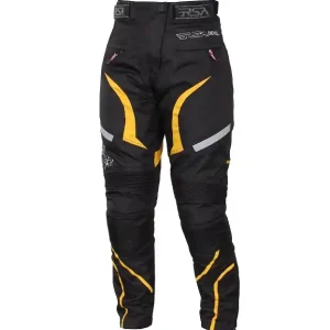 Fabrieksprijs Moto kalhoty RSA Devil dámské žluté výprodej