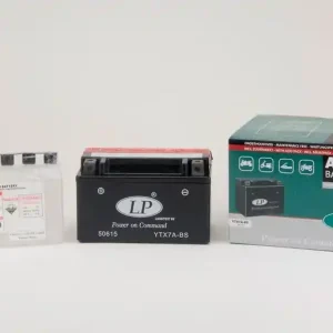 Must-Have Baterie bezúdržbová Landport YTX7A-BS, 12V 6Ah