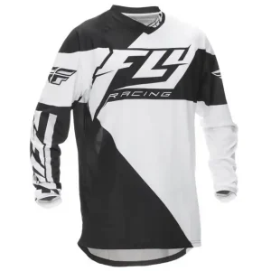 MX dres Fly F-16 2016 černo-bílý Laatste Versie