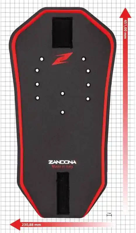 Univerzální zádový chránič Zandona Back Insert 7102 výprodej Meest Verkocht