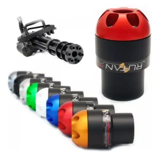 Aprilia Mana 800 Gatling Zwart Merkproduct