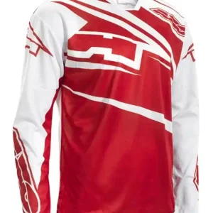Aanbieding Dětský motokrosový dres AXO SR Jersey červeno-bílý výprodej