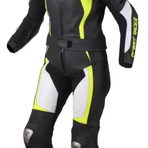 Dámská kombinéza Street Racer Dafne černo-bílo-fluo žlutá výprodej Nieuw