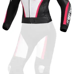 Dámská bunda Street Racer Kiara černo-bílo-fluo růžová výprodej Gratis Retour