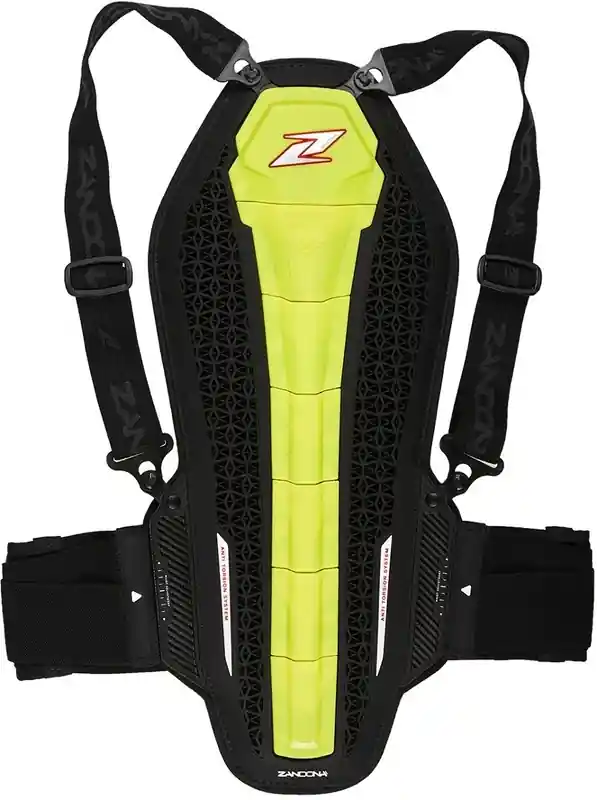 Hete Deal Rugbeschermer Zandona Hybrid Back Pro X7 fluo geel 168-177 cm XS