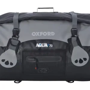 Vodotěsný vak Oxford Aqua70 Roll Bag černo-šedý Direct Verzonden