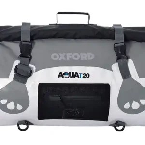 Vodotěsný vak Oxford Aqua20 Roll Bag bílo-šedý Populair