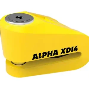 Zámek kotoučové brzdy Oxford Alpha XD14 žlutý Meest Verkocht
