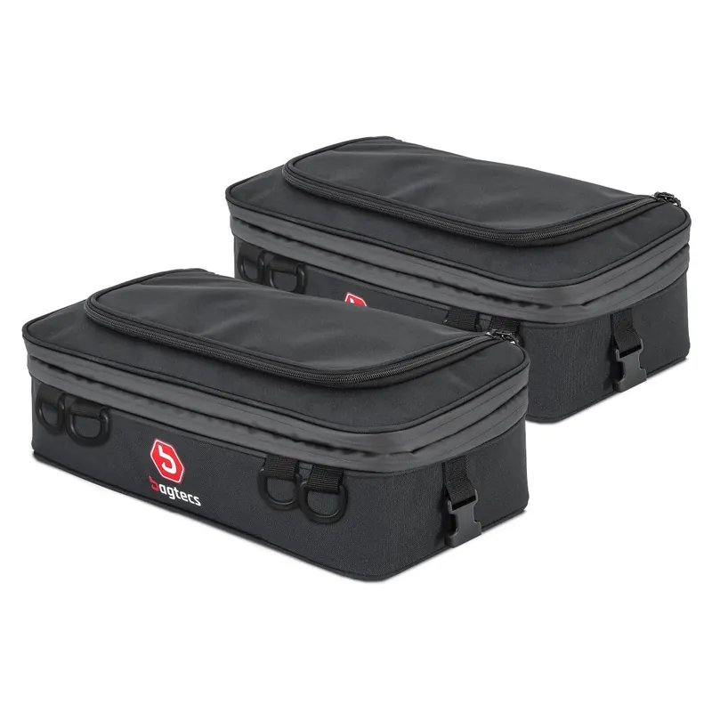 Aluminium Koffer Top Tas 2x compatibel met BMW R 1250 GS / Adventure 19-24 Bagtecs BF2 Merkproduct