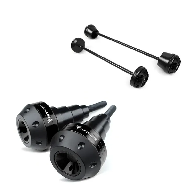 Set Valdoppen en Vorkas crash pad compatibel met Yamaha MT-07 / Tracer 700 13-26 Motoguard Dagaanbieding