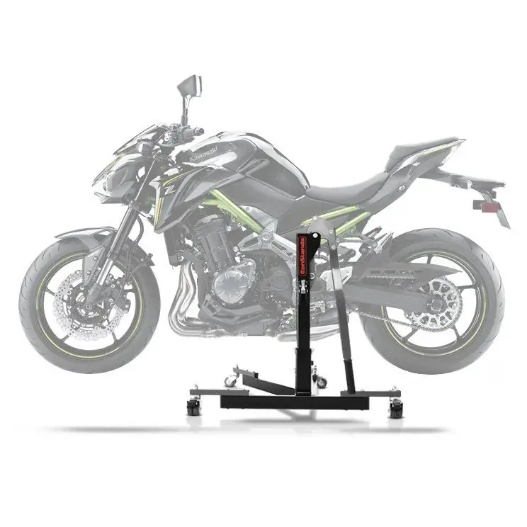 Center Paddock Stand opvouwbaar voor Kawasaki Z 900 17-25 Lift ConStands Power Flex grijs Merkproduct