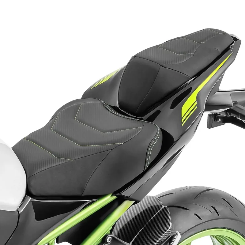 Comfort zadel hoog geschikt voor Kawasaki Z 900 17-24 Tourtecs HP19 zwart Lage Prijs