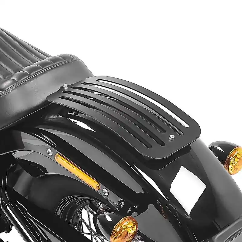 Express Levering Bagagedrager passend voor Harley Davidson Softail Street Bob 18-26 Solo Rack L1 Bagagerek Craftride