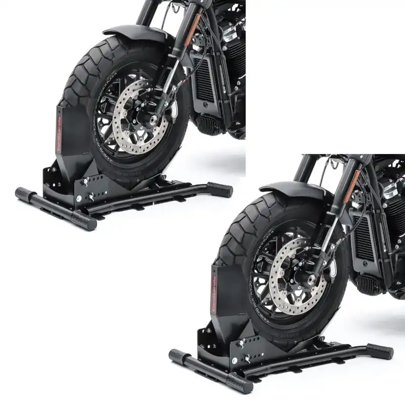 2x Motor Inrijklem Constands Easy Vario voor Voorwiel en Achterwiel verstelbaar zwart Discount Set Weekendaanbieding