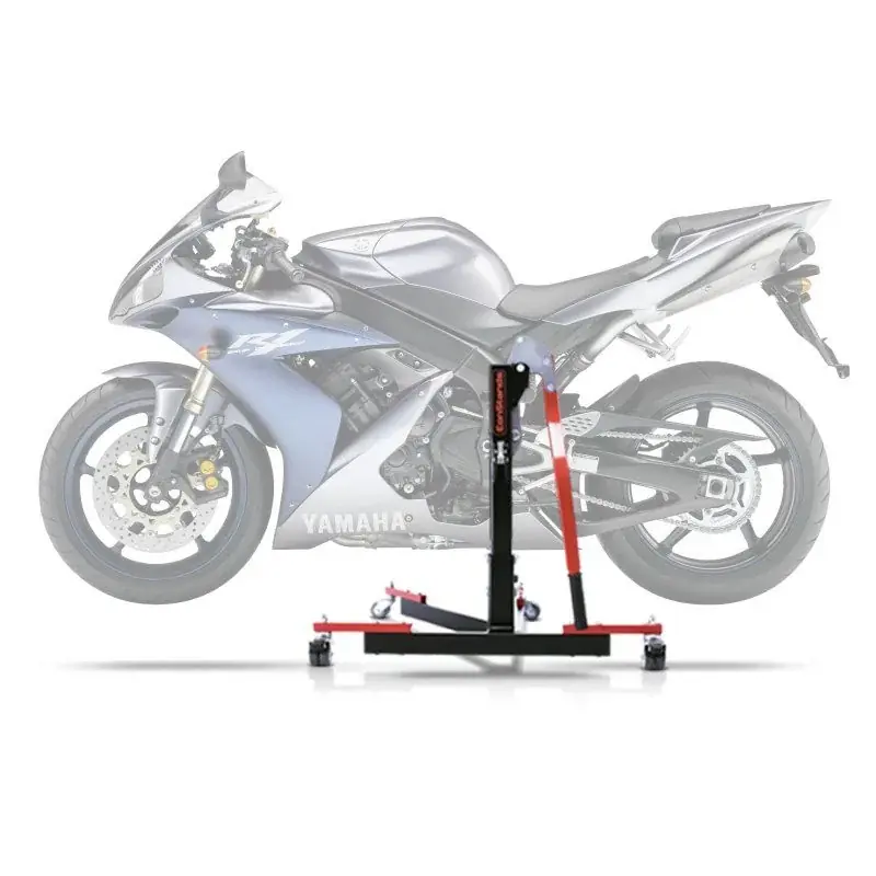 Betaalbaar Center Paddock Stand compatibel met Yamaha YZF-R1 04-06 Lift ConStands Power-Evo rood