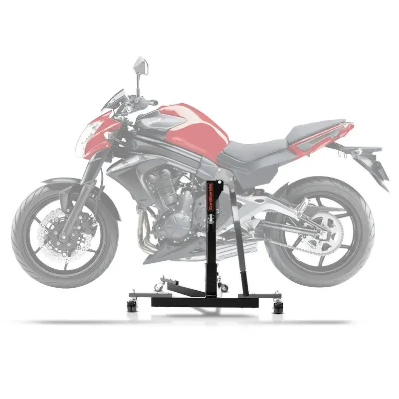 Center Paddock Stand opvouwbaar voor Kawasaki ER-6n 12-16 Lift ConStands Power Flex grijs Gratis Retour