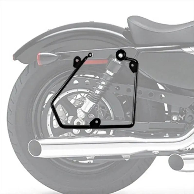 Finale Uitverkoop Zadeltas houder passend voor Harley Davidson Sportster 95-15 rechts afstandshouder Craftride