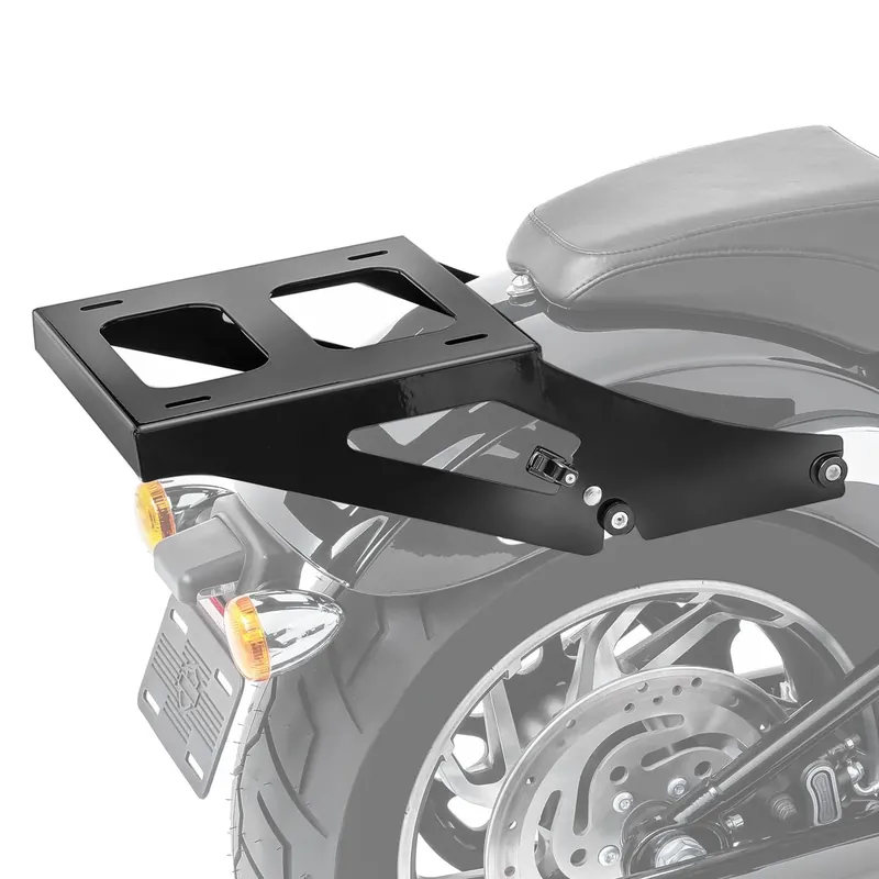 Bagagedrager voor Harley Davidson Softail Low Rider / S / ST 18-26 Topkoffer Drager Craftride TR18 zwart Speciale Aanbieding