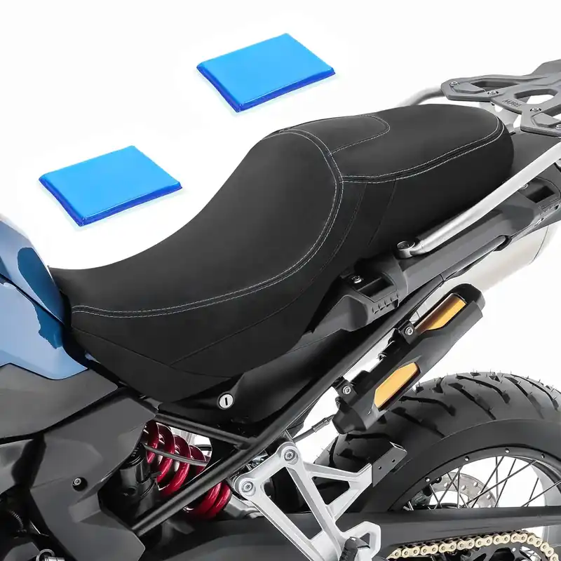 Goedkoop Comfort zadel Gel laag voor BMW F 800 GS 24-26 Tourtecs KS19 -26mm