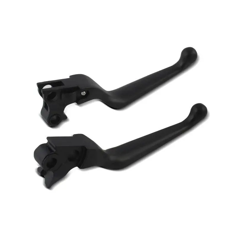 Remhendel en koppelingshendel Set Grip passend voor Harley Davidson Dyna Street Bob 06-17 zwart Craftride Veilige Betaling