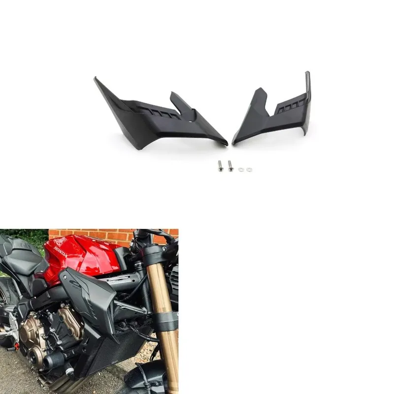 Meest Verkocht Winglets geschikt voor Honda CB 650 R 18-23 zijspoiler Zaddox HW3 zwart